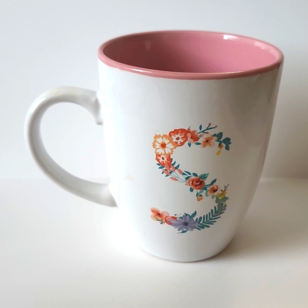 S Initial Mug